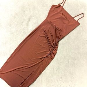 Brown Slip Dress